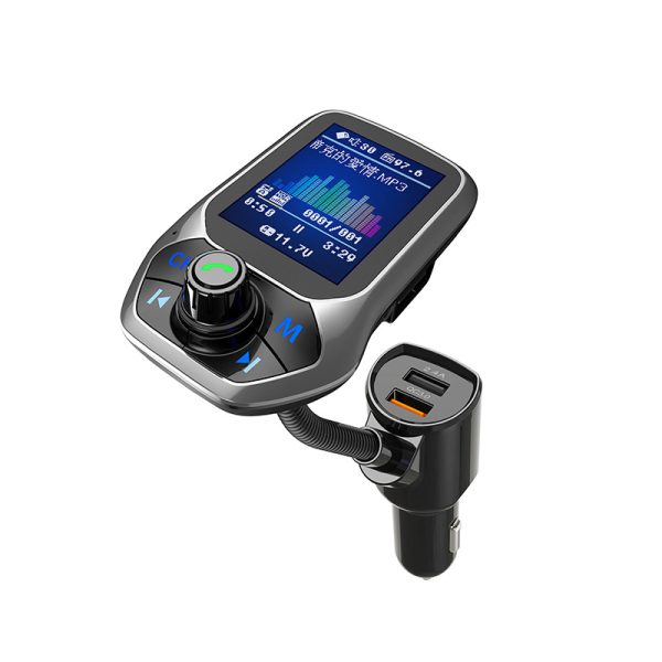 Автомобильный MP3-плеер с Bluetooth и USB-флешкой для музыки, зарядное устройство Zhitong QC3.0 для автомобиля, трансграничная электронная коммерция