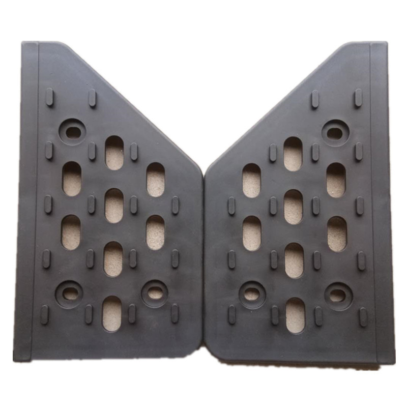 Пластиковые противоскользящие накладки на педаль загрузки слева и справа для вилочного погрузчика Ханчжоу, подходящие для вертолета Ханча