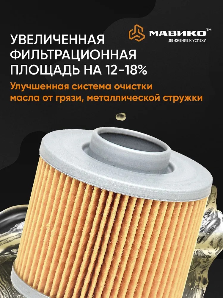 Фильтр масляный Джили Атлас, Сузуки Гранд Витара, Тойота Рав 4, Авенсис Т — изображение 6