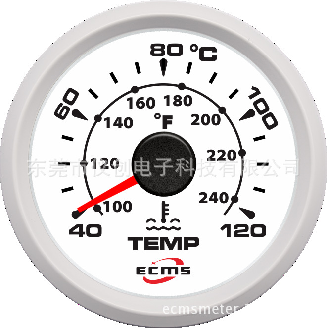 Указатель температура воды 40-120 Семицветная подсветка