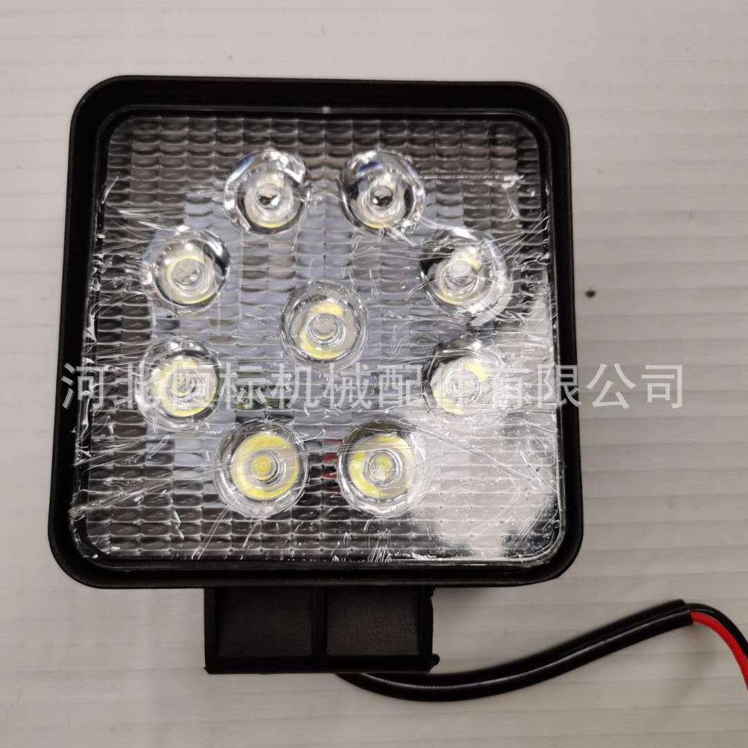 Аксессуары для вилочных погрузчиков, фары для вилочных погрузчиков, суперяркие светодиодные фары с 9-ю светодиодами, белый свет, применимо для Heli Hangcha Magong Liugong