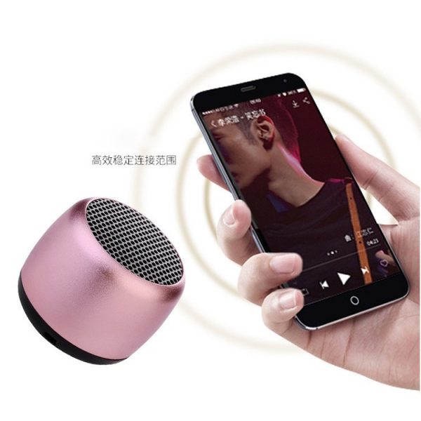Беспроводной мини-динамик Bluetooth с заводским заводом, бас, маленькая стальная пушка, портативный уличный аудиоприемник, оптовая продажа за границу M1