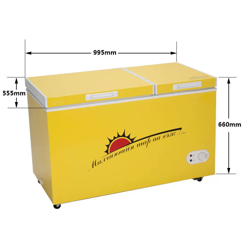 Морской холодильник 24 В, двойное назначение переменного и постоянного тока, автомобильный холодильник 12 В, морозильник с питанием от аккумулятора, уличный морозильник с питанием от солнечной энергии, энергосберегающий.