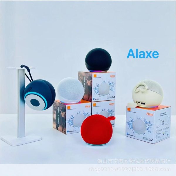 Новый беспроводной настенный кронштейн Alaxe с тканевой картой, небольшой настольный динамик, мини-сабвуфер от CrossBorder