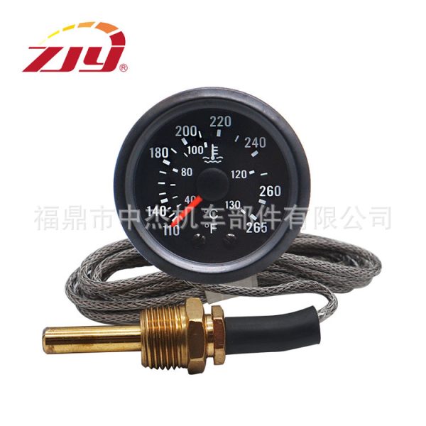 Zjy Zhongjie Instrument VDO Температура воды измеритель 180-037-011C110-265 градусов Fahrenheit 252 мм указатель