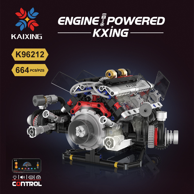 Трансграничное моделирование гальванопокрытия двигателя BMW F1, механическое приложение для двигателя V8, программирование осветительных приборов, сборка небольших строительных блоков из мелких частиц