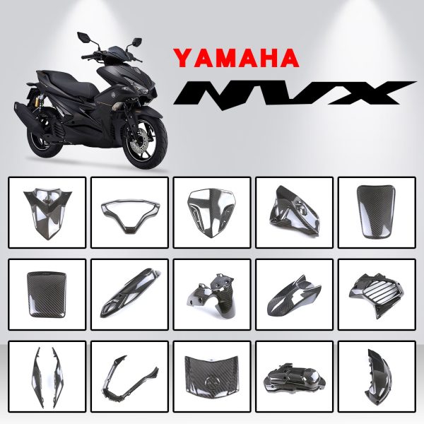 Подходит для скутера Yamaha Aerox 155, модифицированный корпус из углеродного волокна, аксессуары, крыло