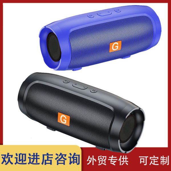 J007 импортная беспроводная Bluetooth-колонка, портативная, высокого качества, для улицы, сабвуфер большого объема