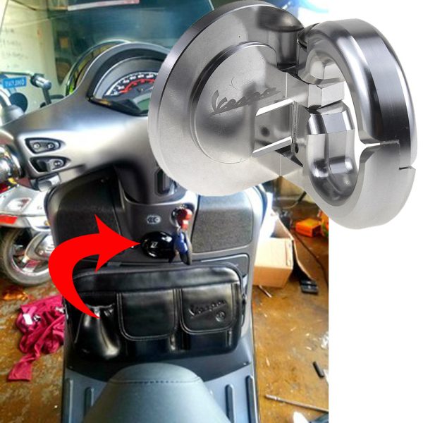 Подходит для модифицированного переднего круглого крюка мотоцикла Piaggio 300, кронштейна для крепления кузова.