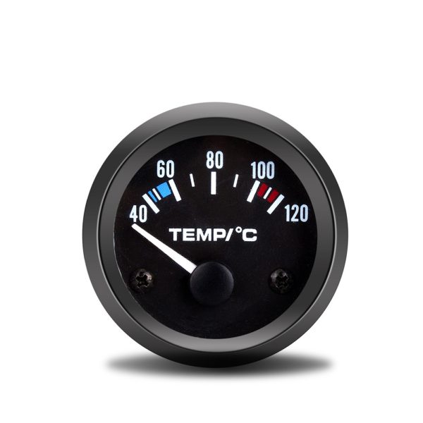 Кросс-бorders popular customized car dashboard 2 inches 52MM universal water temperature gauge 40-120°C water temperature gauge