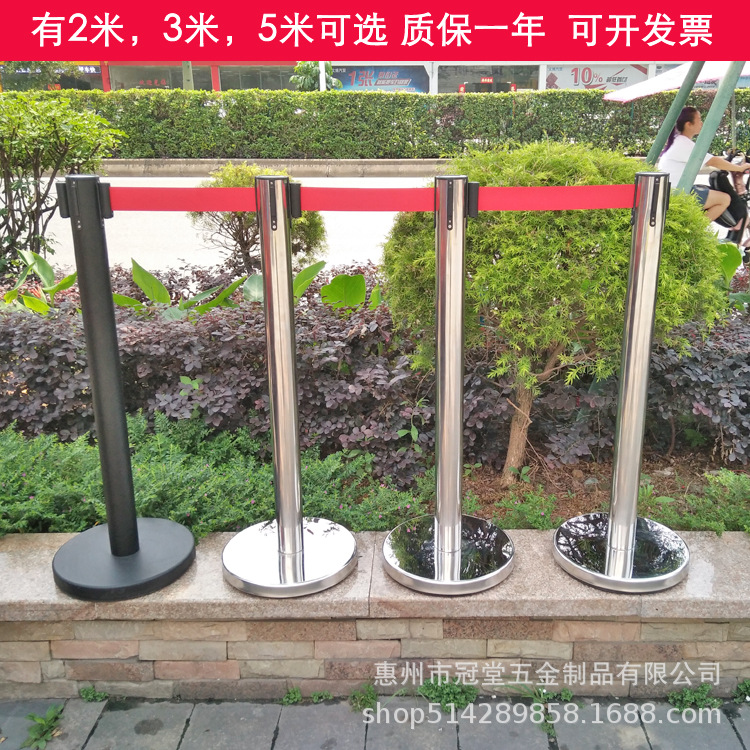 Оптовая продажа перил из нержавеющей стали длиной один метр, ограждение, колонна с телескопическим ремнем, изоляционная колонна, передвижной пояс ограждения