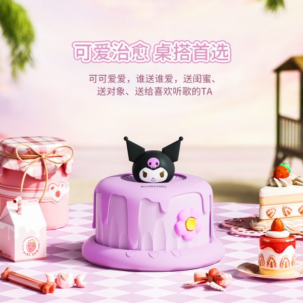 Маленький симпатичный микрофон-динамик Sanrio Kuromi Bluetooth, подарок девушке на День святого Валентина