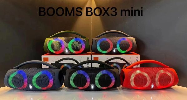 Популярный международный беспроводной Bluetooth-динамик BOX3-MINI War God RGB портативный уличный сабвуфер аудио