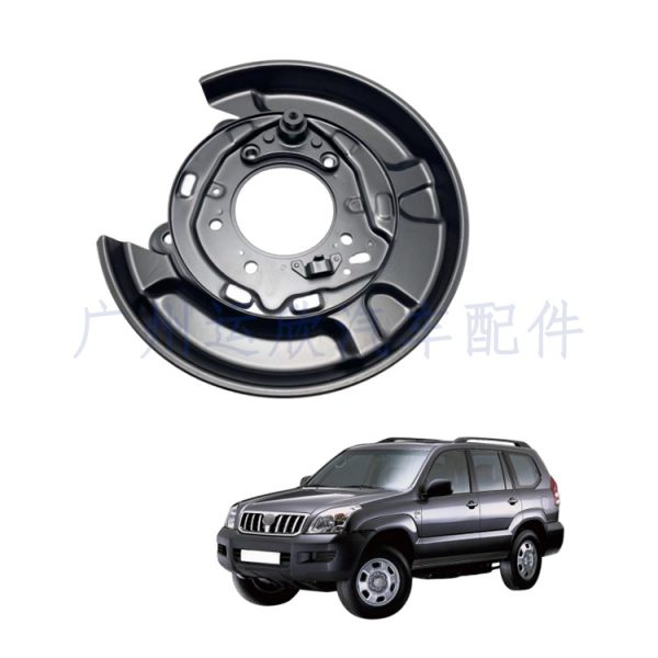 46503-60131 подходит для защиты заднего тормозного диска Toyota Prado GRJ120. Правая сторона.