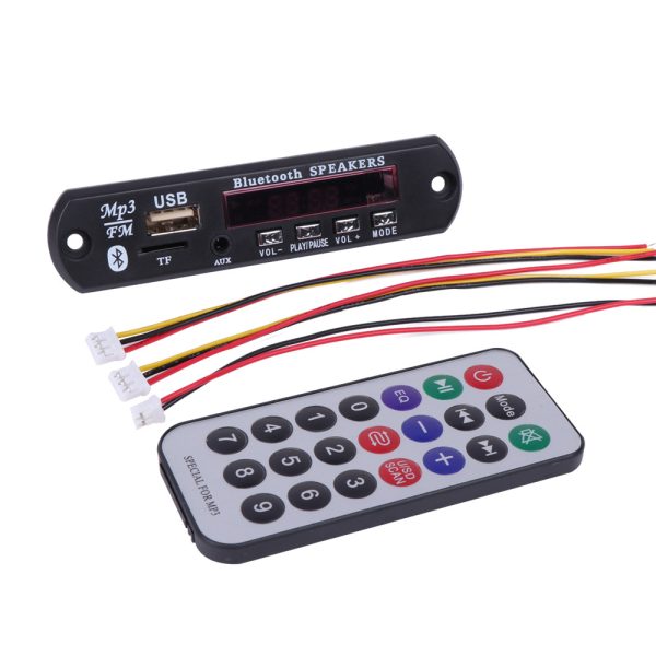 Плата декодера MP3 JQ Power 2*40 Вт, плата усилителя Bluetooth, модуль Bluetooth, автомобильный усилитель, аудиоаксессуары
