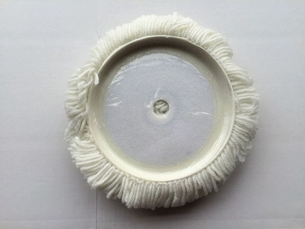 Автомобильный полировальный круг, шерстяной круг, полировальный диск, восковой диск нитевидного типа, насадка для полировальной машины 180 мм, 7-дюймовый клубок пряжи.