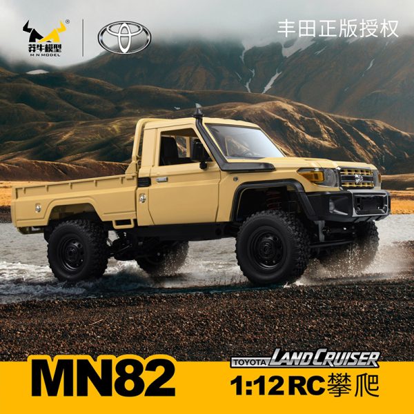 Mangniu MN82 полноприводный внедорожник с дистанционным управлением 1:12, пикап Toyota Land Cruiser LC79, модель для мальчика