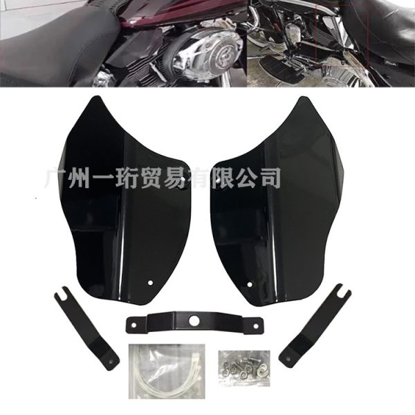 Теплозащитный экран, теплозащитный экран, пластина двигателя, серия Harley Softtail Fat Boy, преемник 00-17