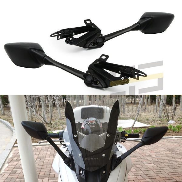 Подходит для зеркала заднего вида Yamaha NMAX155, кронштейна для зеркала заднего вида Mengshi 150, кронштейна для подъема ветрового стекла.