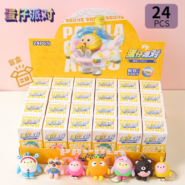 Яйцо для вечеринки в коробке-занавеске, маленький подарок, кукла Sanrio, мультяшная игра, в том же стиле, игрушка для школьников, сделанная своими руками, детский подарок