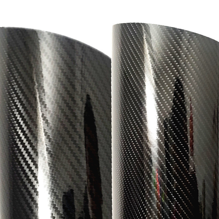 Пленка из углеродного волокна 5D для автомобиля, пленка для изменения цвета кузова 6D с яркой поверхностью, 3D-наклейка из углеродного волокна, трехмерная пленка для салона с эффектом переноса воды