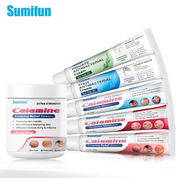 Sumifun CrossBorder Amazon Каламин, масло чайного дерева, крем для ухода за кожей, крем от акне, крем против зуда