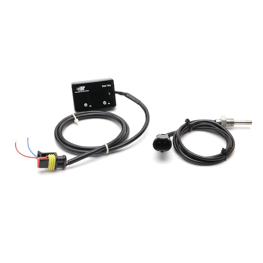 Производитель прямой продажи трансграничного автомобильного автомобильного прибора 1/8 NPT Sensor 12V Digital Blue Red Light Automotive Racing